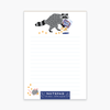 Snak Ballz Raccoon Notepad - Freshie & Zero Studio Shop