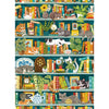The Purrfect Bookshelf - 1000pc jigsaw puzzle - Freshie & Zero Studio Shop