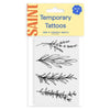 Herbs Temporary Tattoos: Yellow - Freshie & Zero Studio Shop