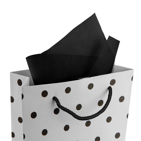 Black Solid Tissue Paper - Freshie & Zero Studio Shop