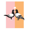 Love Birds Pigeon Gift Bag - Freshie & Zero Studio Shop