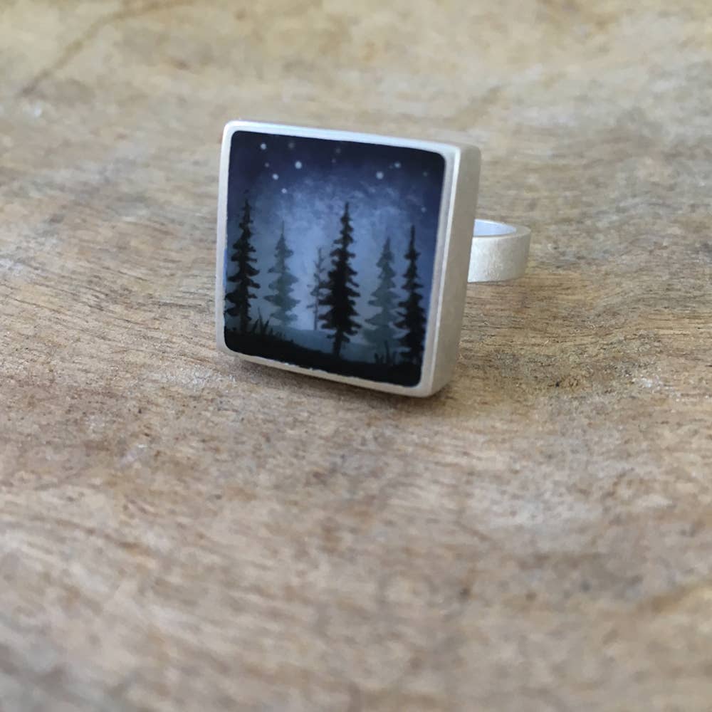 Pines Ring by Fernworks - Freshie & Zero Studio Shop
