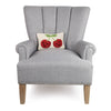 Smiling Cherries Small Hook Pillow - Freshie & Zero Studio Shop