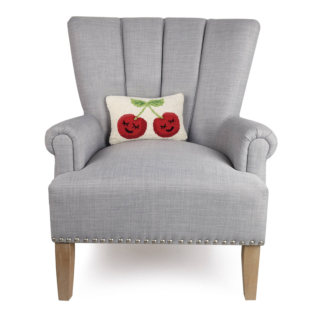 Smiling Cherries Small Hook Pillow - Freshie & Zero Studio Shop