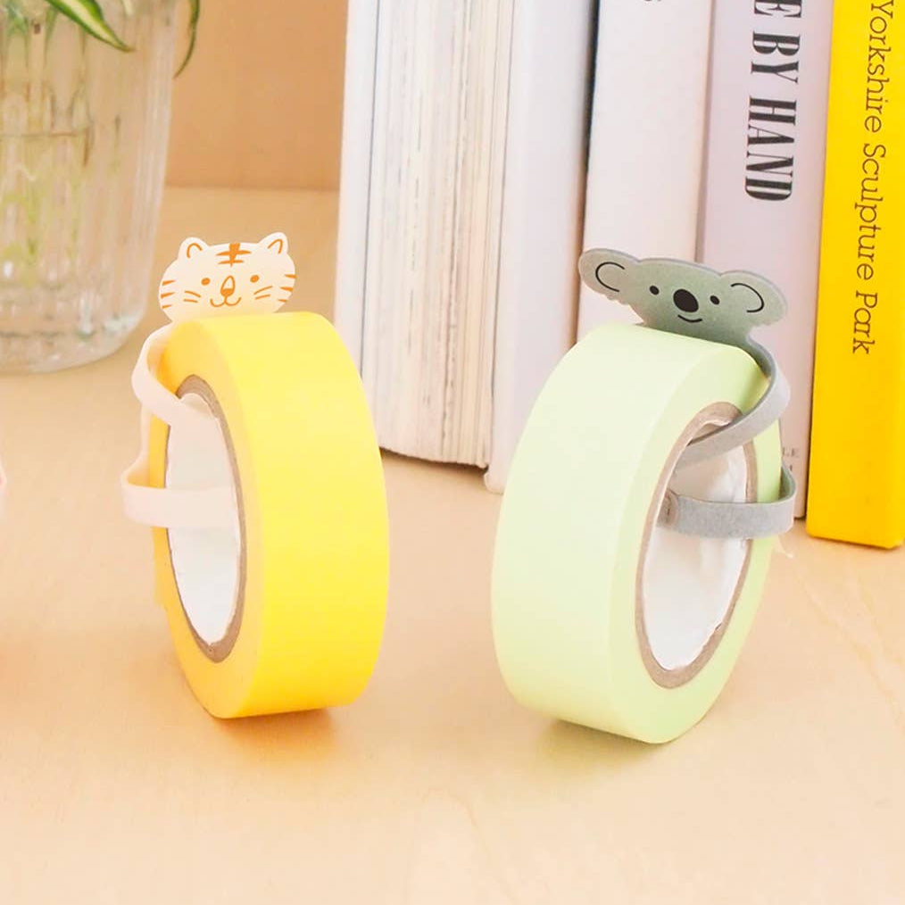 Animal Hug Washi Tape Dispensers - Freshie & Zero Studio Shop