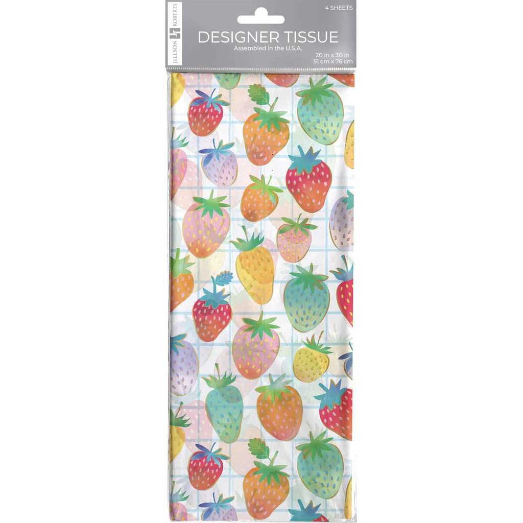 Strawberry Tissue Paper - Freshie & Zero Studio Shop
