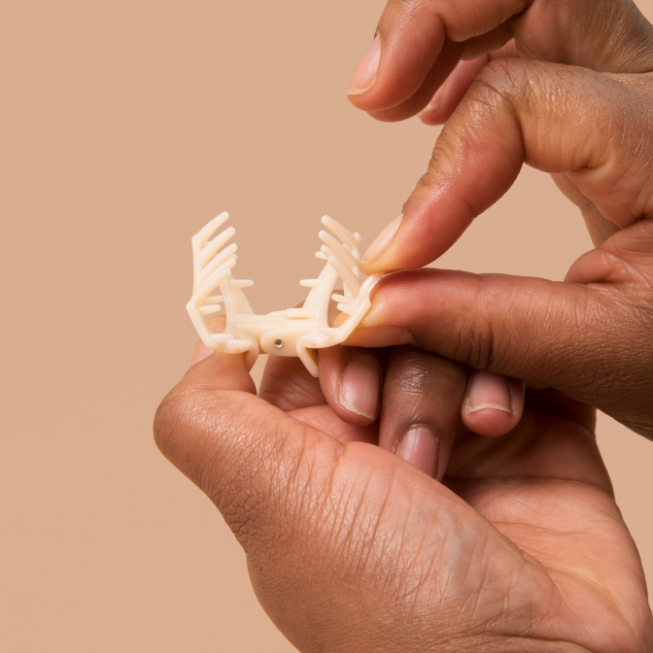 Open Tiny Teleties Hair Clip - Freshie & Zero Studio Shop
