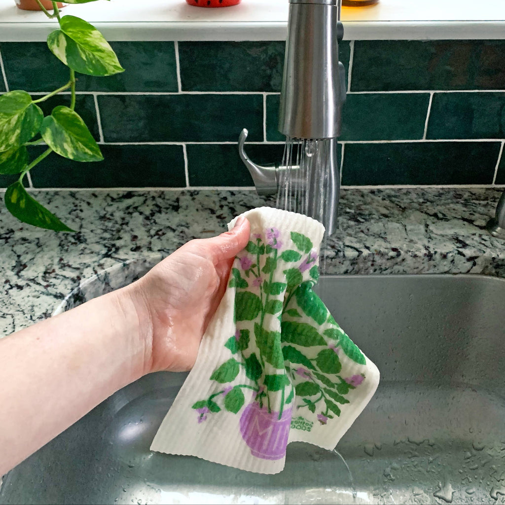 Mint Sponge Cloth - Freshie & Zero Studio Shop