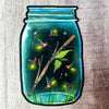 Firefly Jar sticker - Freshie & Zero Studio Shop