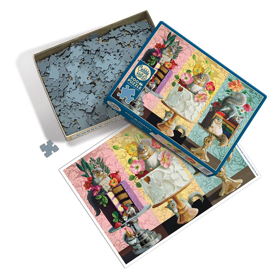 Chubby Buddies 500pc puzzle - Freshie & Zero Studio Shop