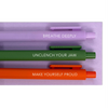 Self-Care Gel Pen Jotters Set - Freshie & Zero Studio Shop