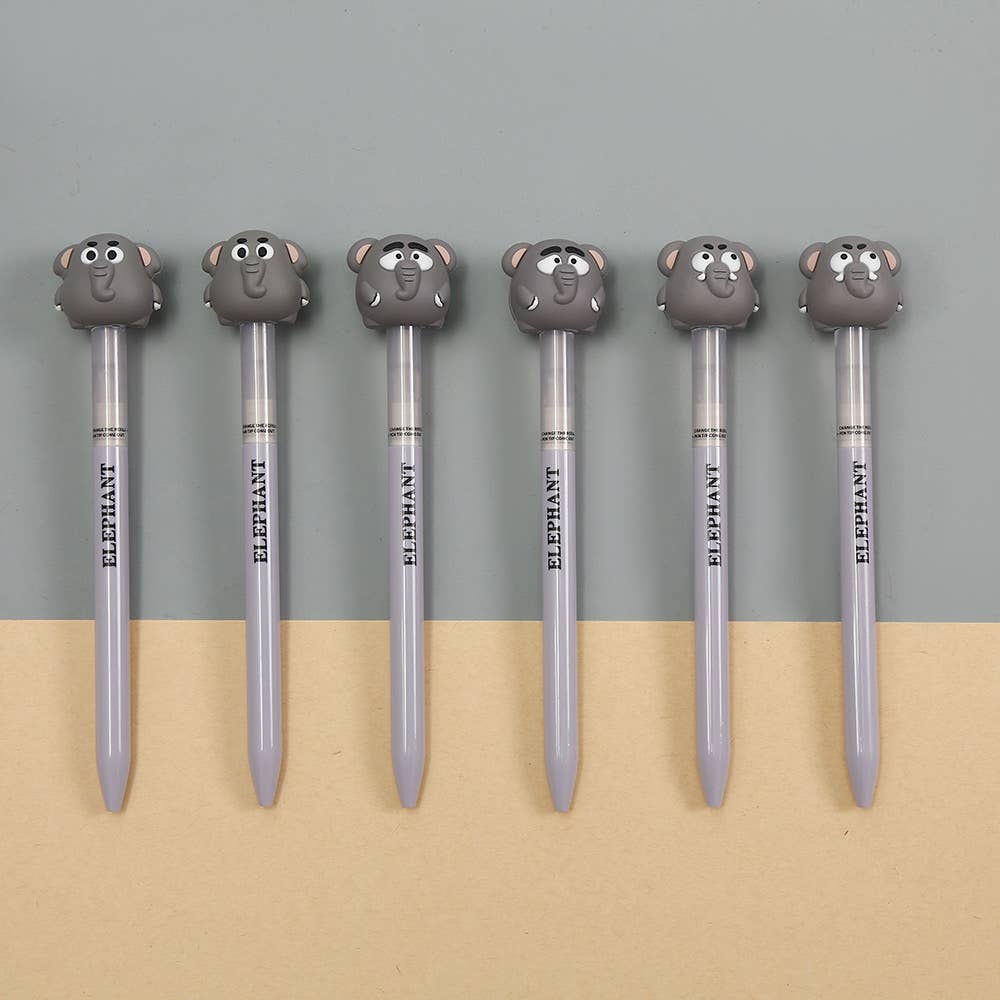 Silly Elephant Gel Pen - Freshie & Zero Studio Shop