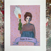 Eugenie - Art Print by Amanda Blake: 8x10 - Freshie & Zero Studio Shop