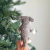 Schnauzer Dog Felt Finger Puppet - Freshie & Zero Studio Shop
