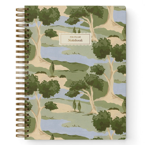 Orchard Landscape Hardcover Notebook - Freshie & Zero Studio Shop