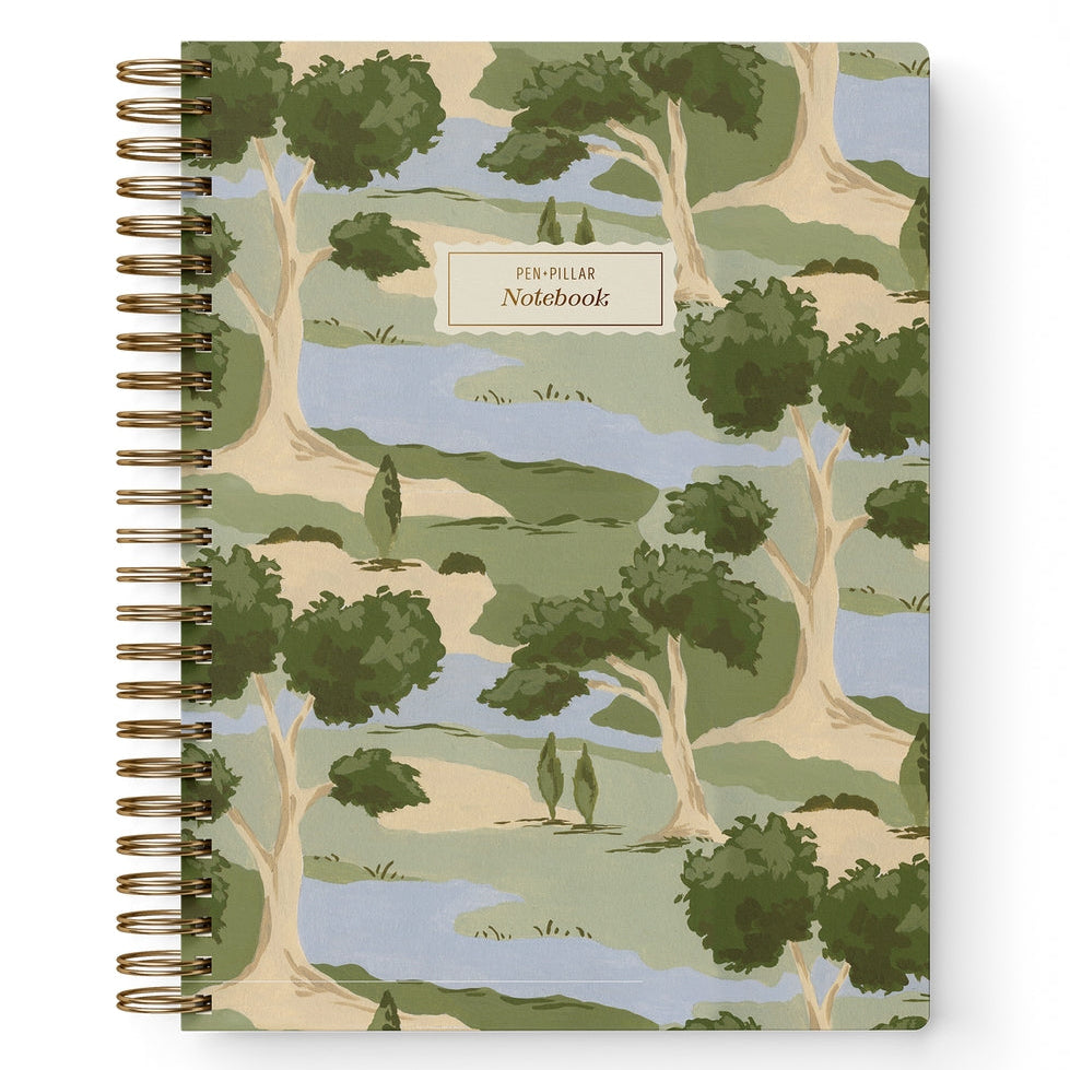 Orchard Landscape Hardcover Notebook - Freshie & Zero Studio Shop