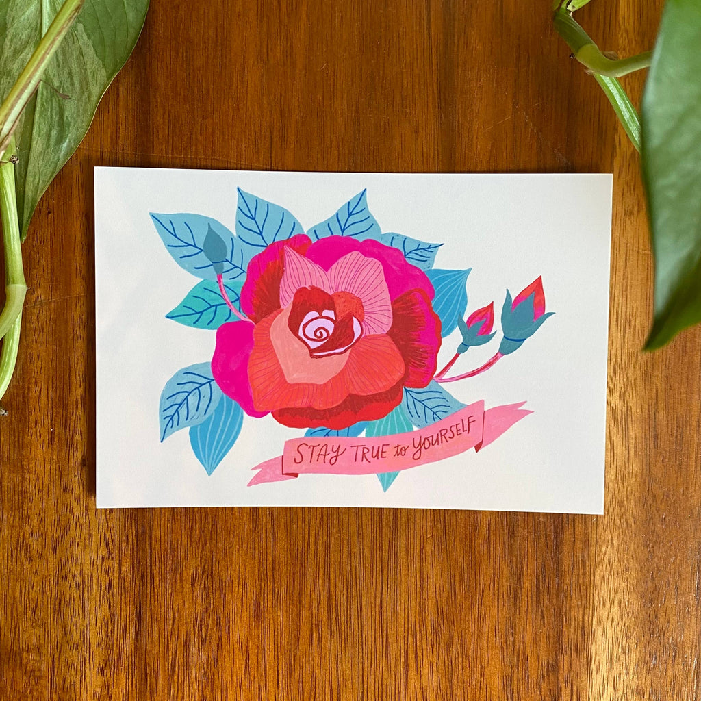 Positive Affirmations Postcard Set of 10 - Freshie & Zero Studio Shop