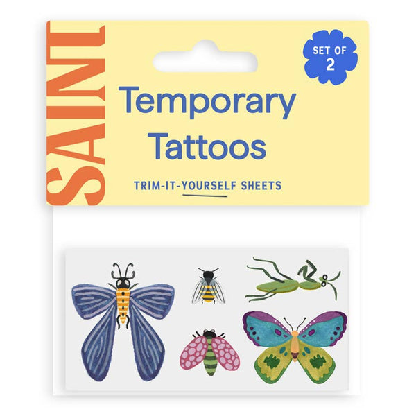 Bugs Temporary Tattoos by Saint Tattoos - Freshie & Zero Studio Shop