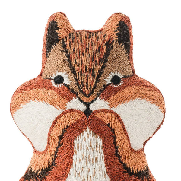 Embroidery Mini Plush Kit, Chipmunk - Level 3 - Freshie & Zero Studio Shop