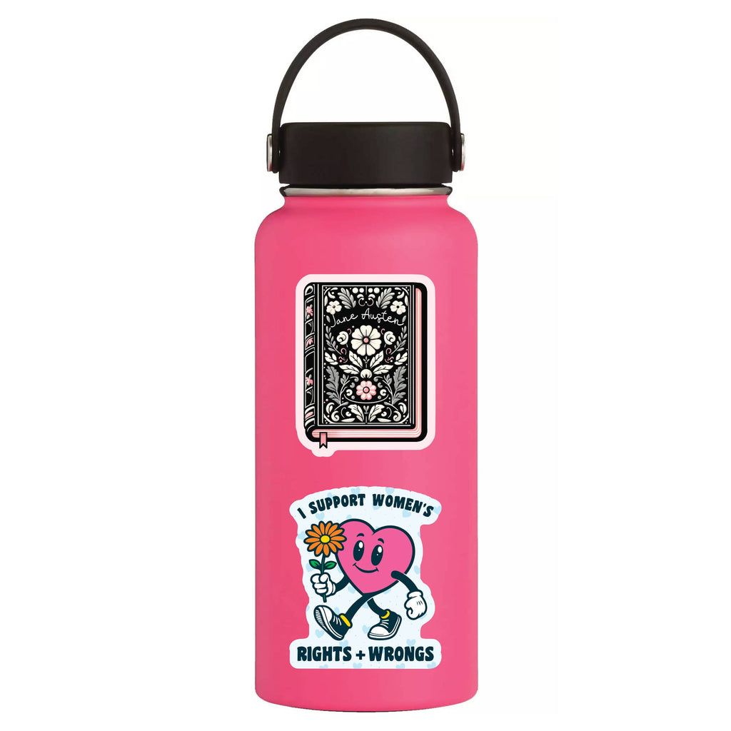 Women's Rights and Wrongs Sticker - Freshie & Zero Studio Shop