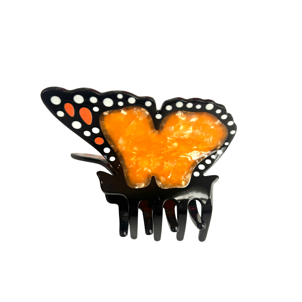 Monarch Butterfly Hair Clip - Freshie & Zero Studio Shop