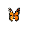 Monarch Butterfly Hair Clip - Freshie & Zero Studio Shop