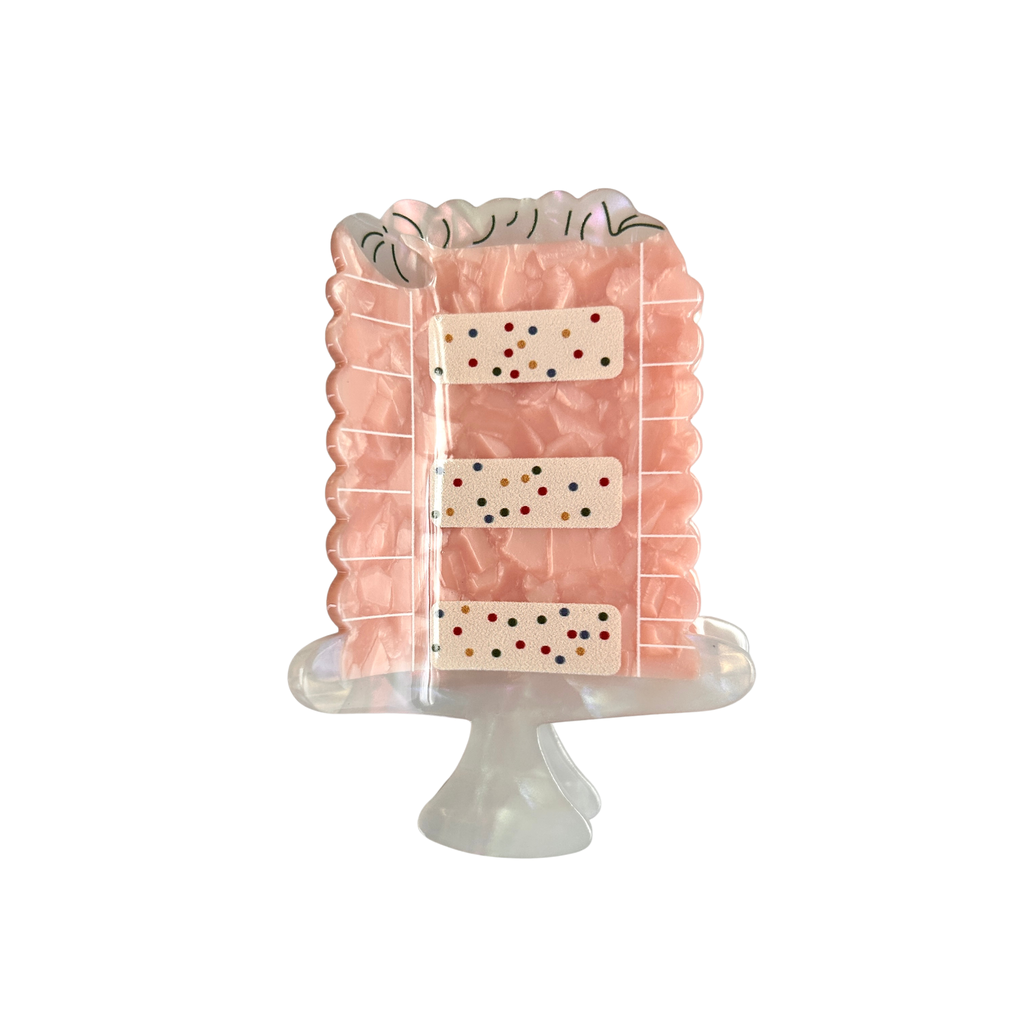 Birthday Cake Hair Clip - Freshie & Zero Studio Shop