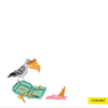 Raccoon What a load of Rubbish Notepad - Freshie & Zero Studio Shop