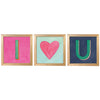 I Heart U framed prints by e. Frances - Freshie & Zero Studio Shop