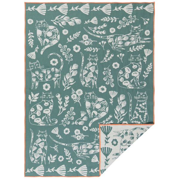 Catbloom Double Cloth Dishtowel by Danica - Freshie & Zero Studio Shop