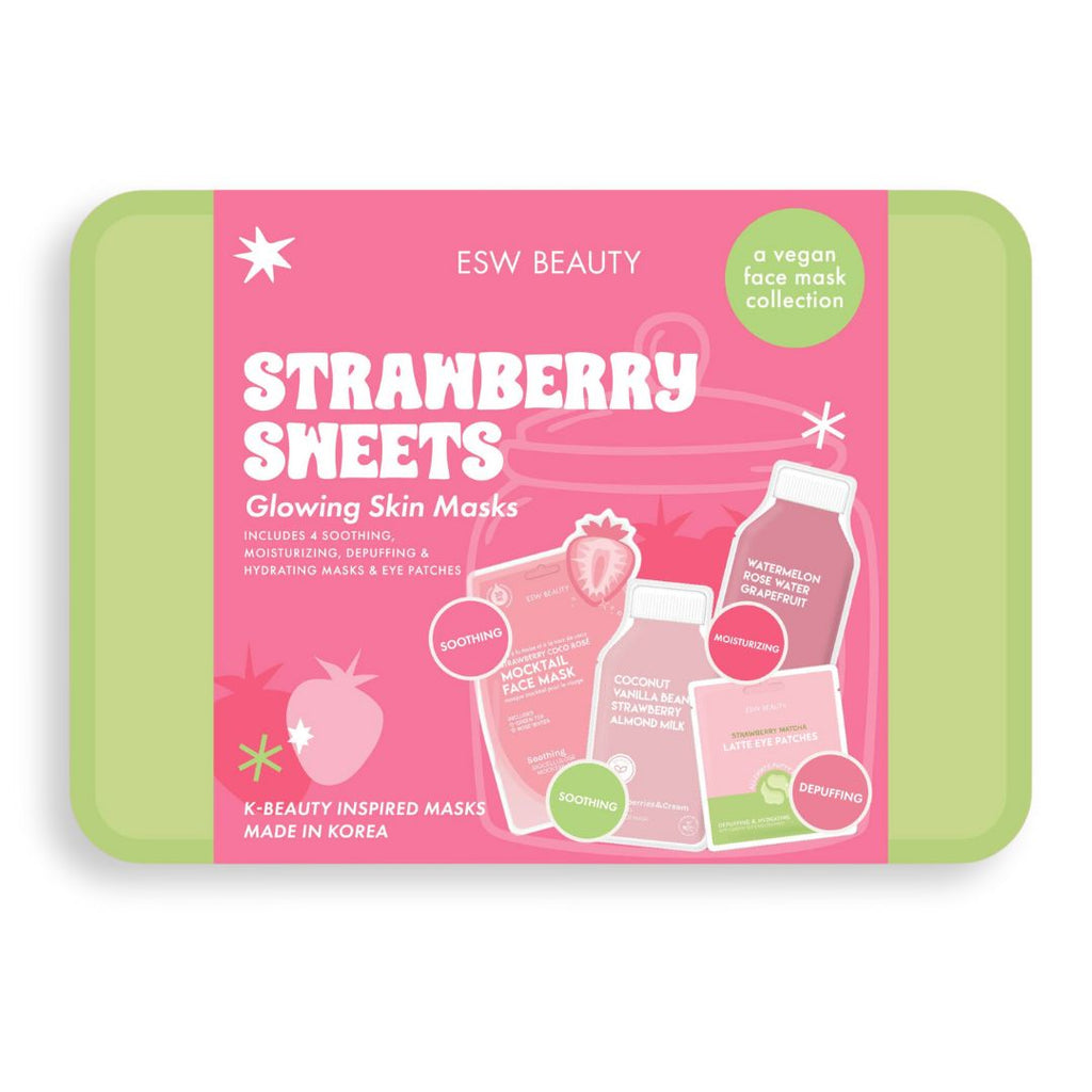 Strawberry Sweets Skincare Treats Gift Set - Freshie & Zero Studio Shop