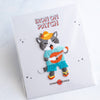 Iron-On Patch: Musical Mewsings | Kusuguru Japan - Freshie & Zero Studio Shop