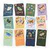 Butterfly Garden 2026 Mini Desk Calendar with Wooden Block - Freshie & Zero Studio Shop