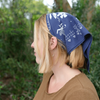 Hedgerow Bandana - Fairy, Floral, Graphic Print & Gift - Freshie & Zero Studio Shop