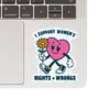 Women's Rights and Wrongs Sticker - Freshie & Zero Studio Shop