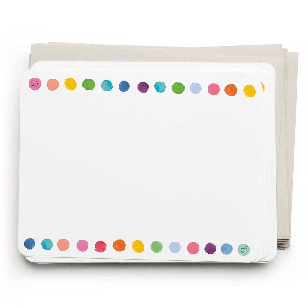 Happy Dots Flat Note Set - Freshie & Zero Studio Shop
