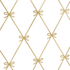 White and Gold Bow Gift Bag - Tiny - Freshie & Zero Studio Shop