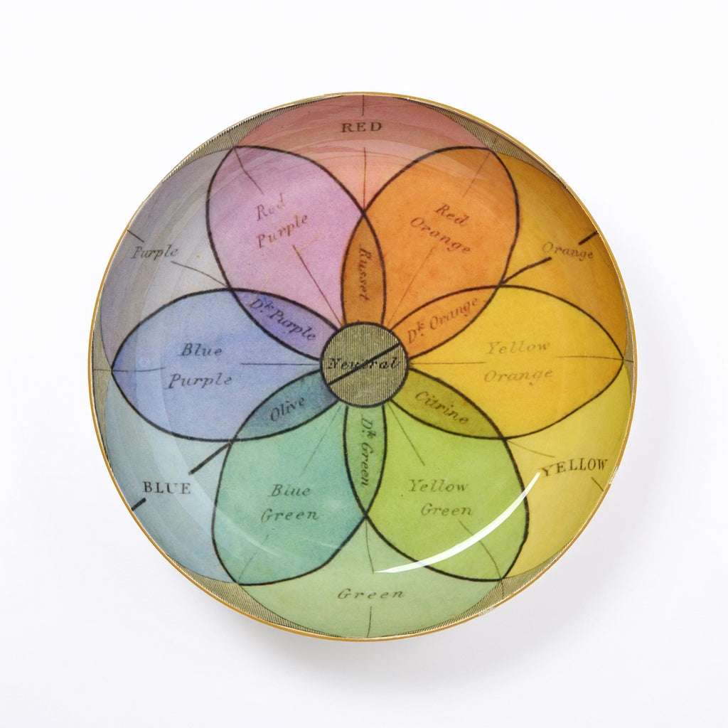 Chroma Round Enamel Trinket Tray - Freshie & Zero Studio Shop