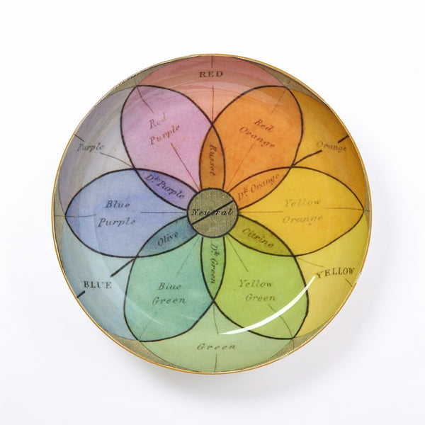 Chroma Round Enamel Trinket Tray - Freshie & Zero Studio Shop