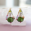 Gemstone Dangle Earrings - Freshie & Zero Studio Shop