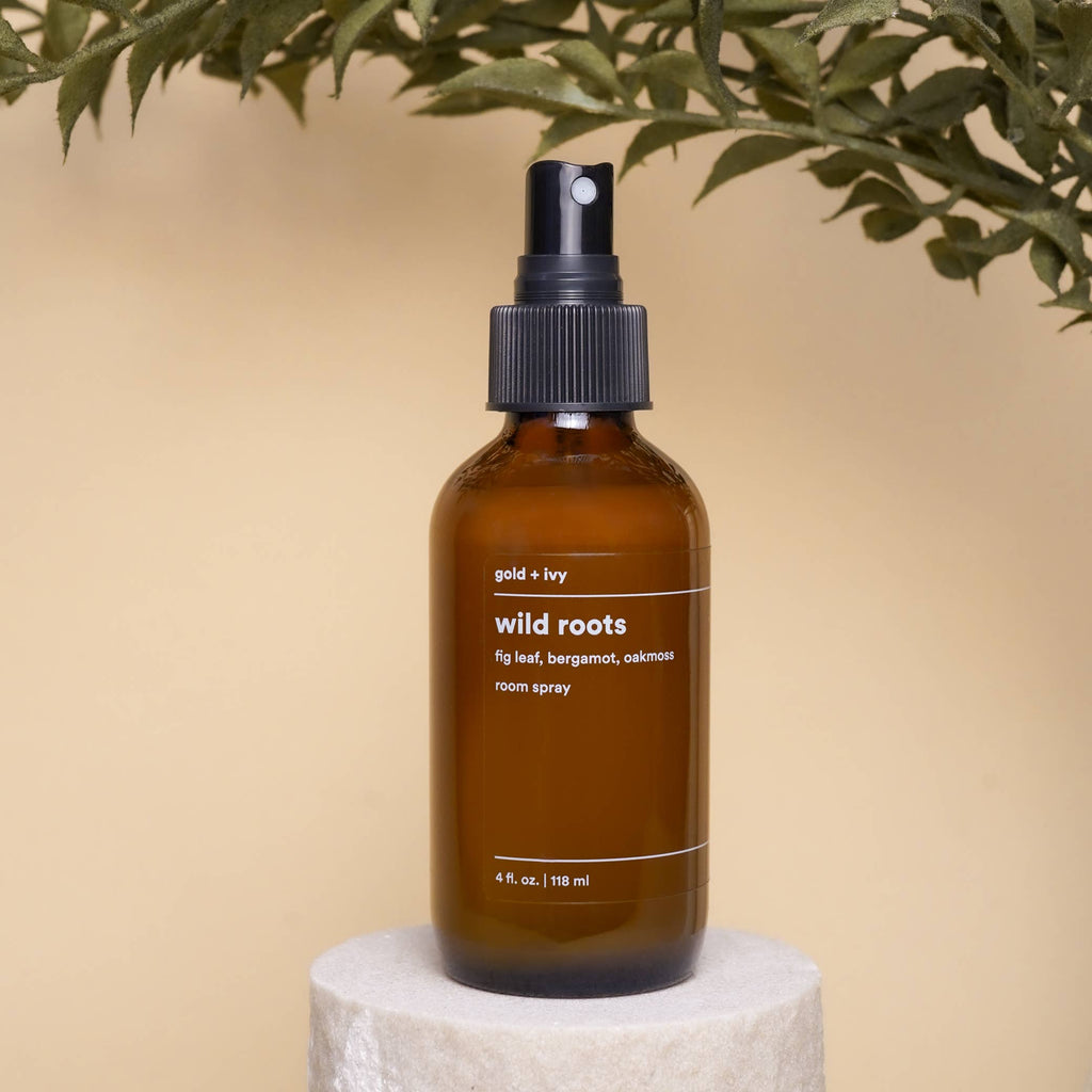 Wild roots room spray - fig leaf, bergamot, oakmoss - Freshie & Zero Studio Shop