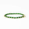 Kami Green and Gold Crystal Stretch Bracelet - Freshie & Zero Studio Shop