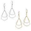 Double Fan Earrings - Freshie & Zero Studio Shop