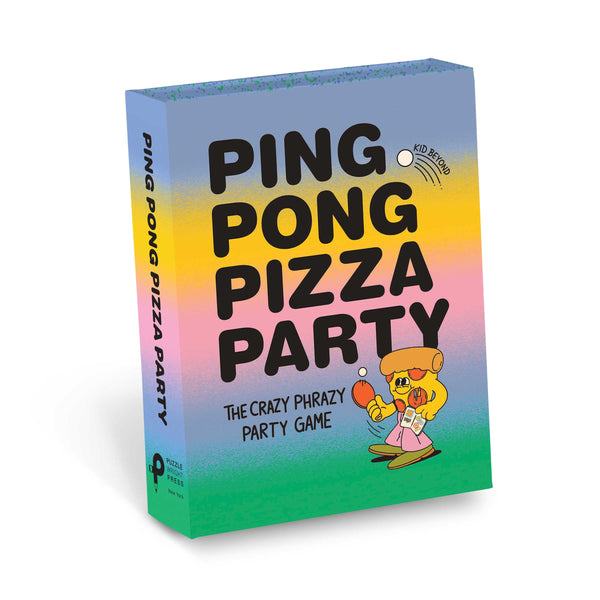 Ping Pong Pizza Party: The Crazy Phrazy Party Game - Freshie & Zero Studio Shop