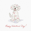 Puppy Kisses Card | Valentine's Day Card - Freshie & Zero Studio Shop