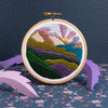 Highland Hike Mini Embroidery Kit | Complete Craft Kit for Beginners - Freshie & Zero Studio Shop