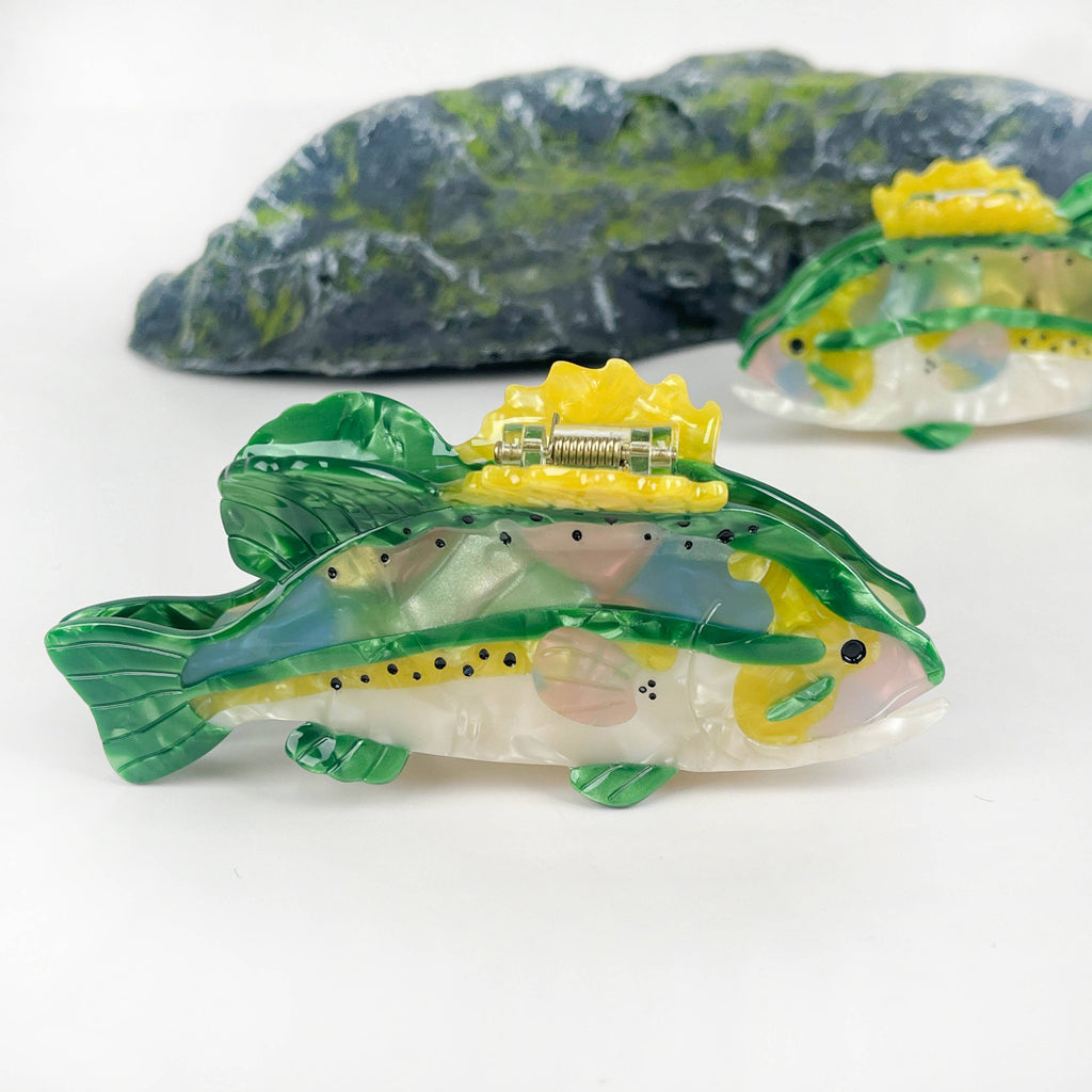 Perch Fish Claw Clip - Freshie & Zero Studio Shop