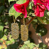 Gladys Brass Earrings by Handker - Freshie & Zero Studio Shop