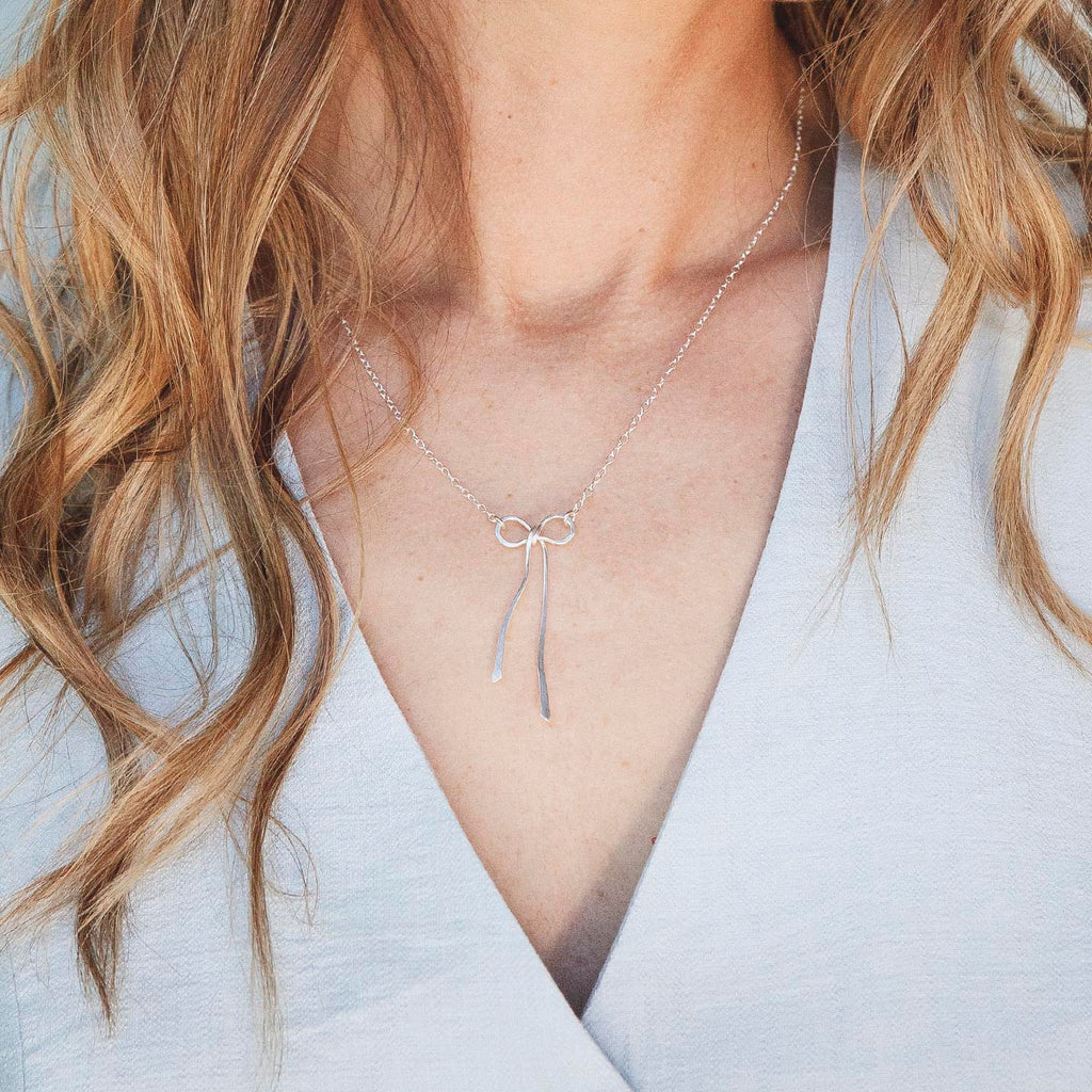 bow necklace - Freshie & Zero Studio Shop