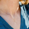 tidal herkimer diamonds little gemstone necklace - Freshie & Zero Studio Shop